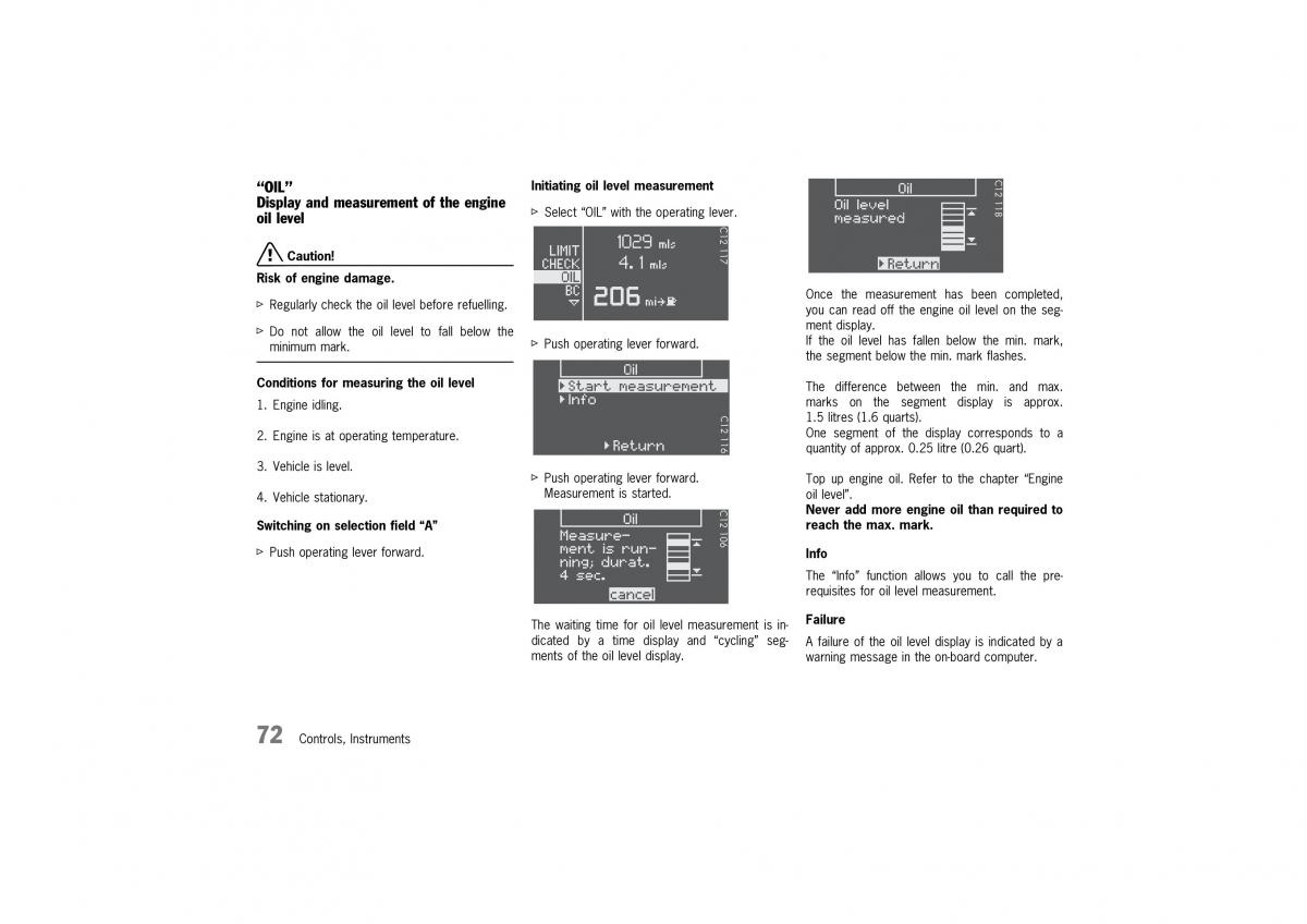Porsche 911 GT2 996 owners manual / page 72