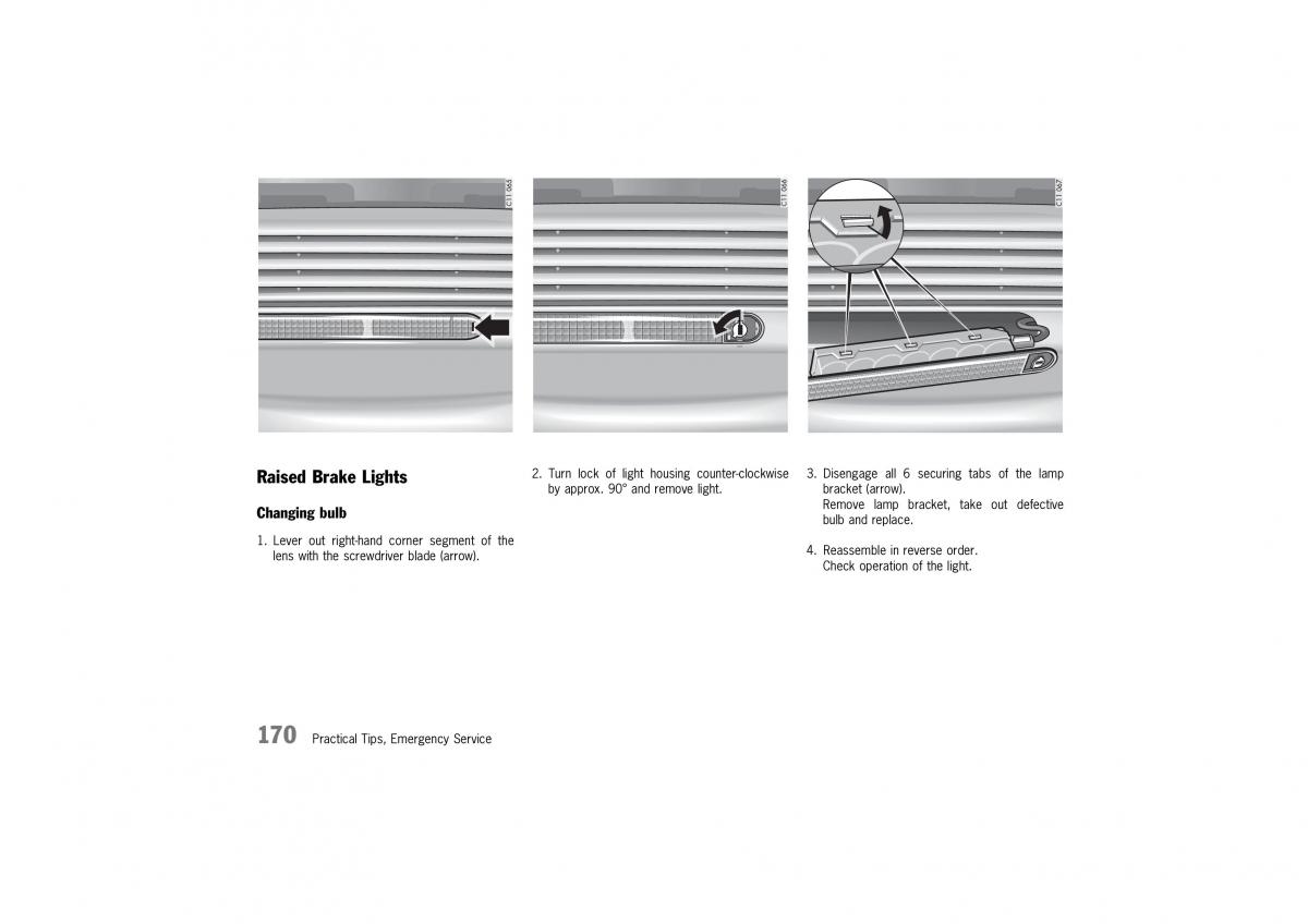 Porsche 911 GT2 996 owners manual / page 170
