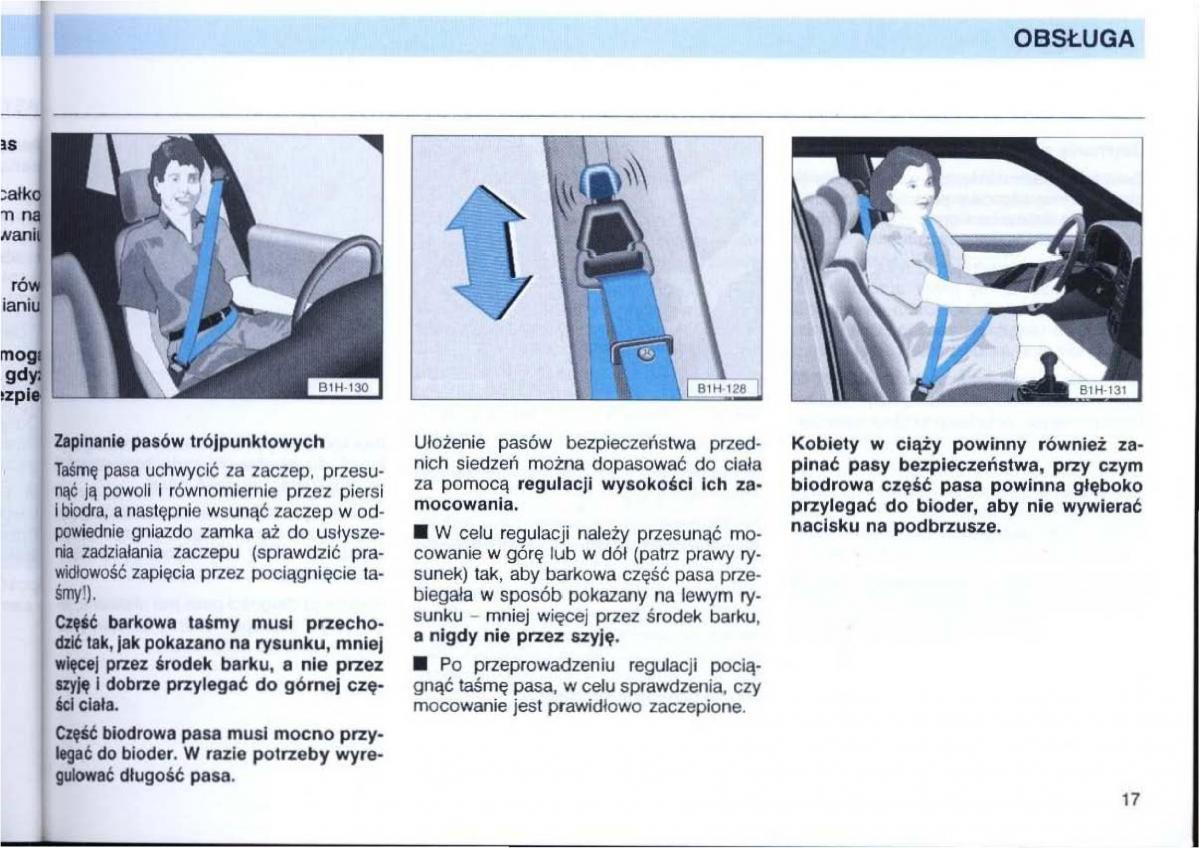 VW Passat B4 instrukcja obslugi / page 19