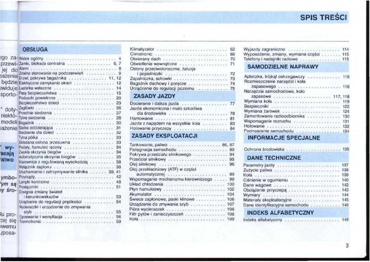 VW Passat B4 instrukcja obslugi / page 5