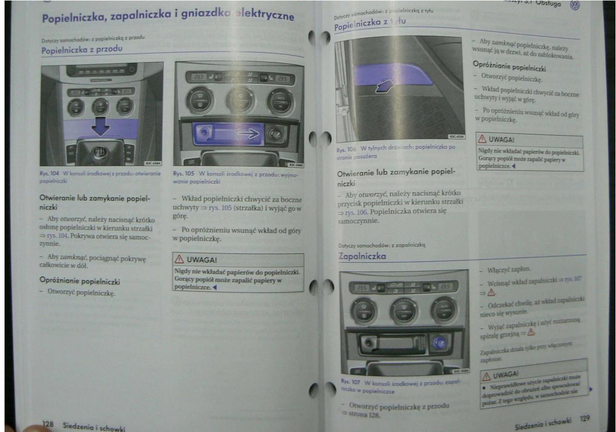 VW Passat B6 instrukcja obslugi / page 67