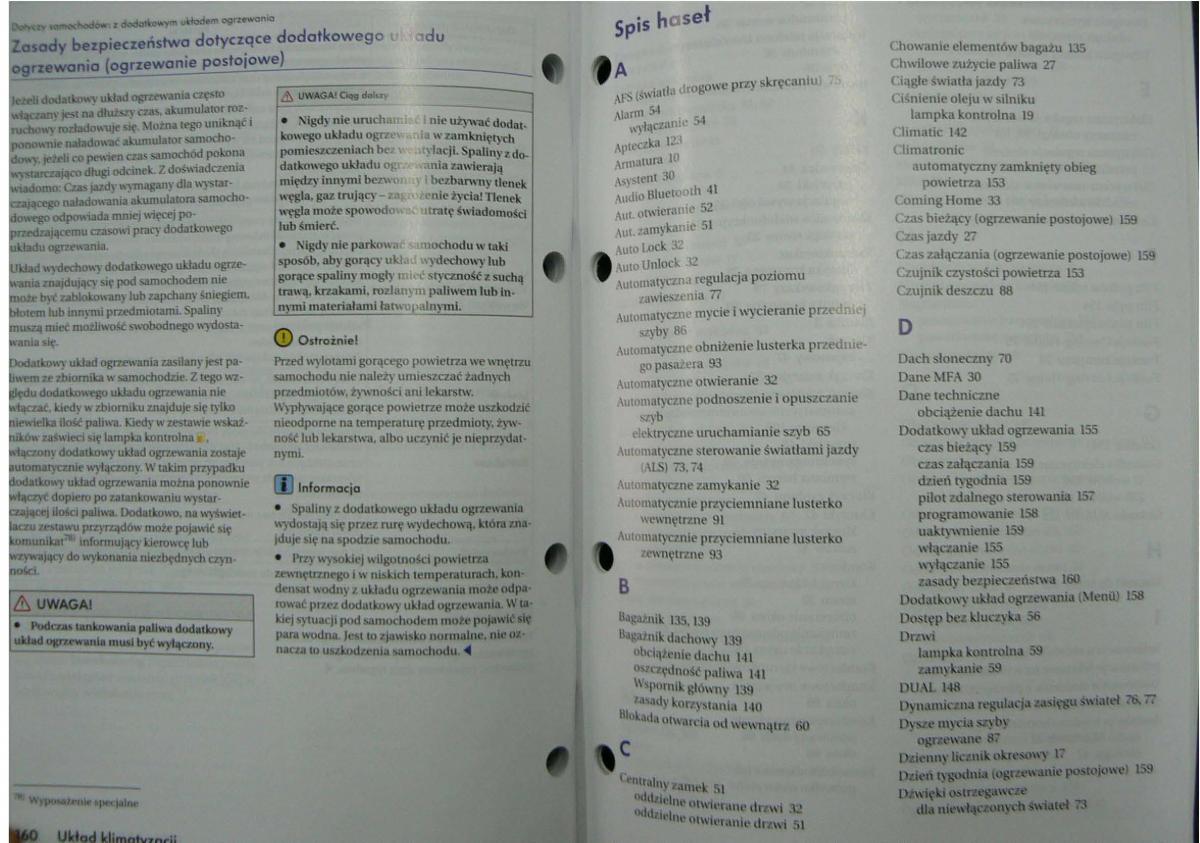 manual  VW Passat B6 instrukcja / page 83