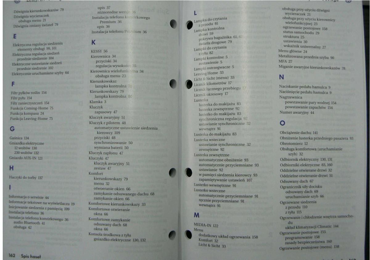 manual  VW Passat B6 instrukcja / page 84