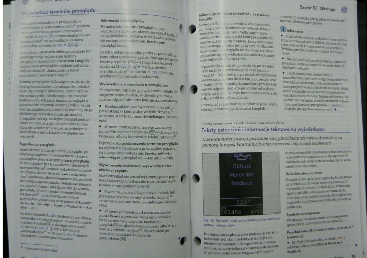 manual  VW Passat B6 instrukcja / page 12