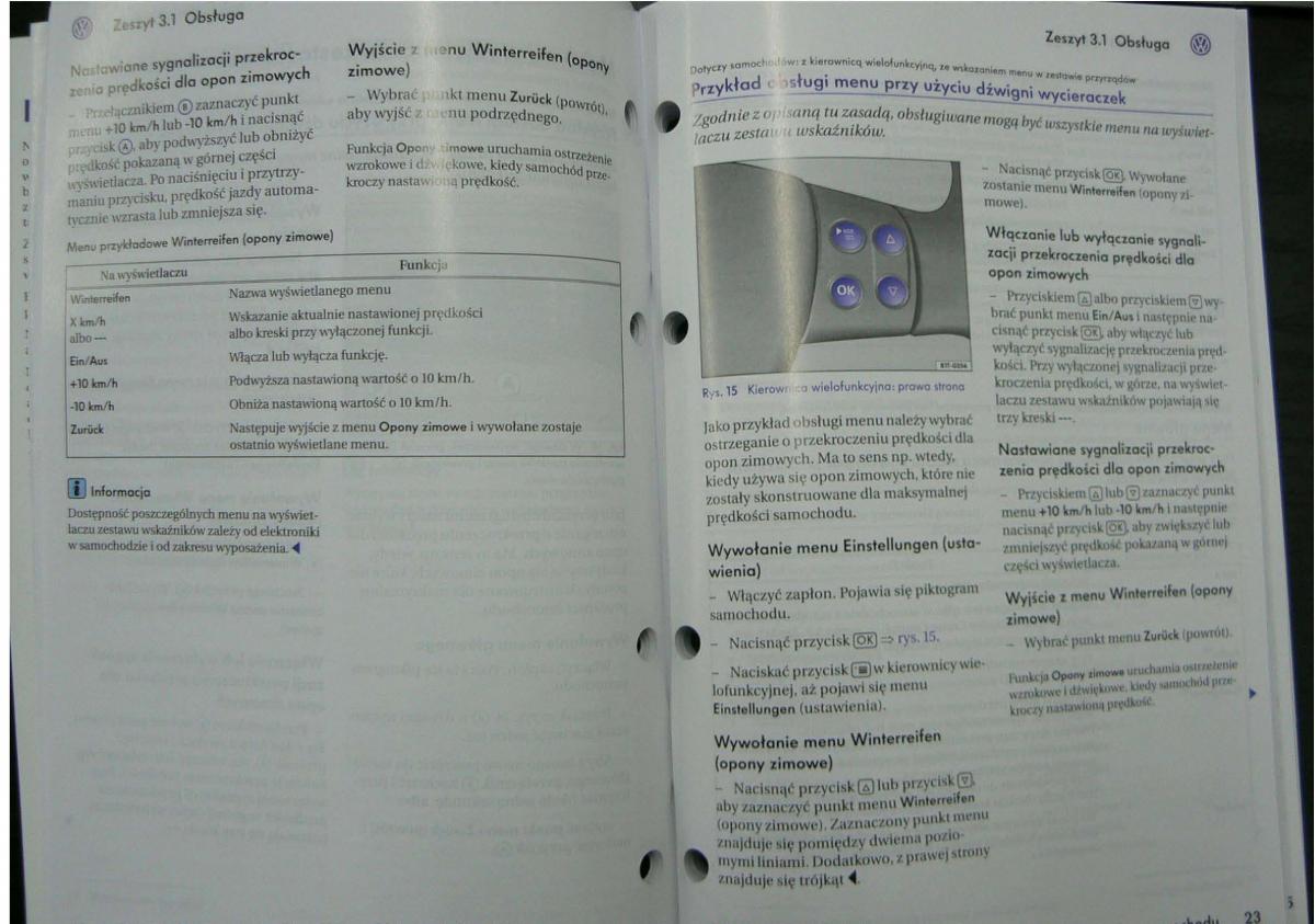 manual  VW Passat B6 instrukcja / page 14