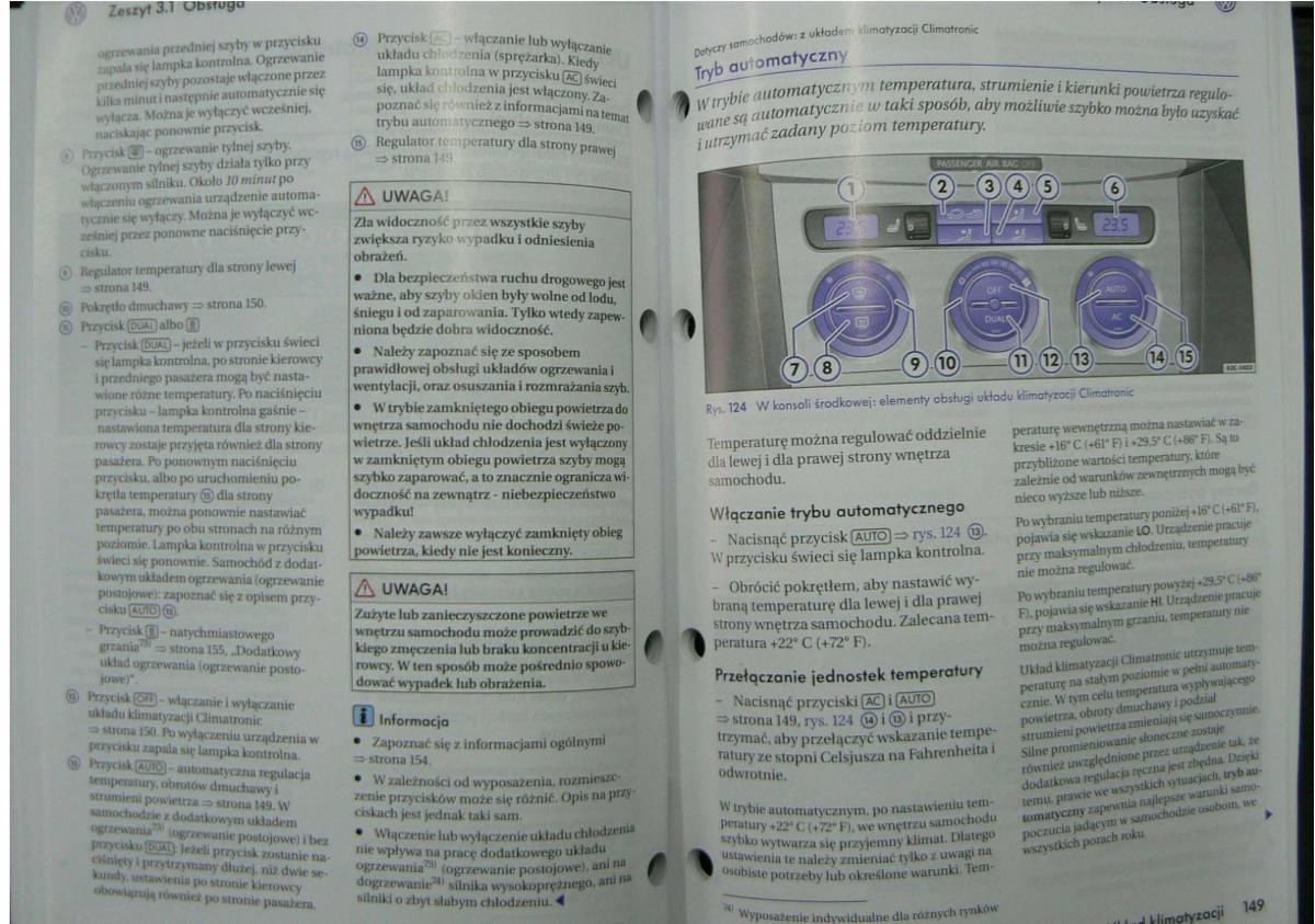 VW Passat B6 instrukcja obslugi / page 77