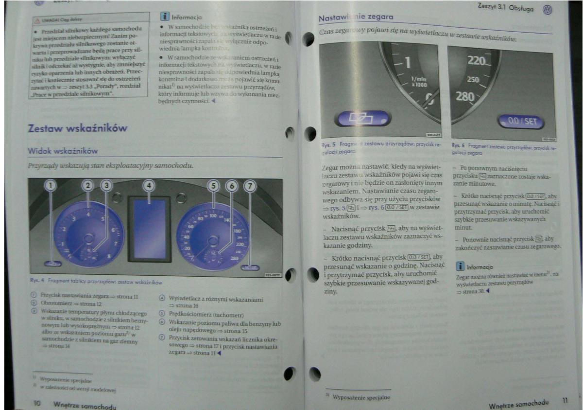 VW Passat B6 instrukcja obslugi / page 8