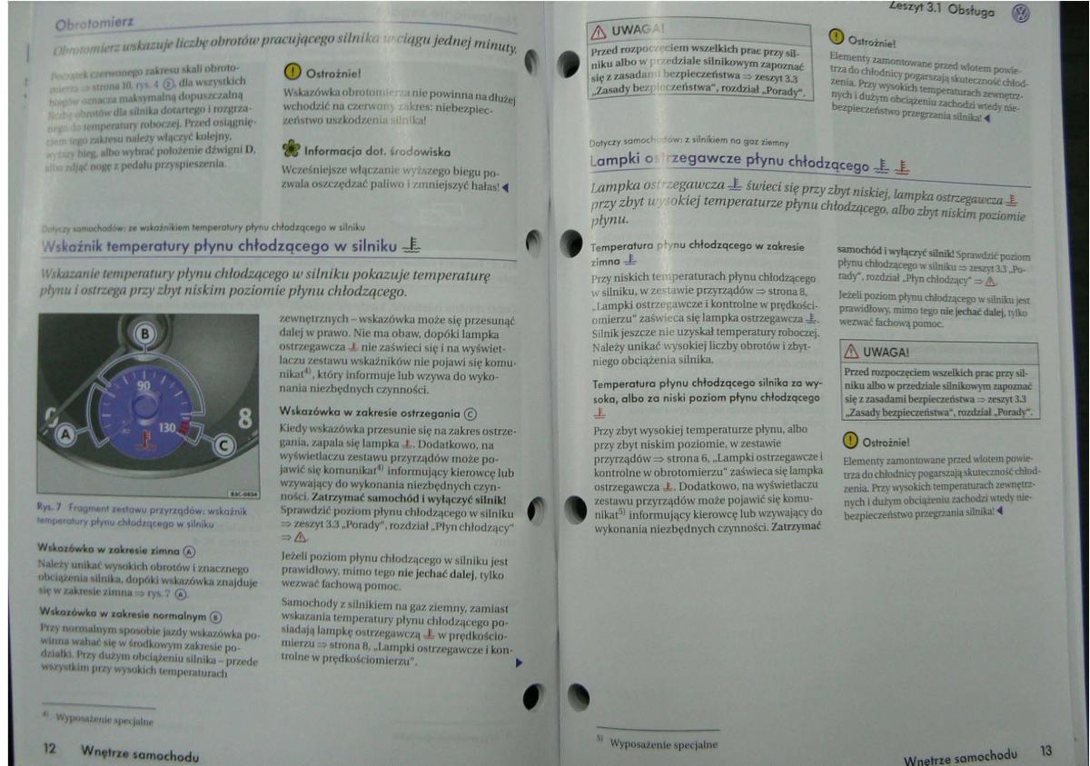 VW Passat B6 instrukcja obslugi / page 9