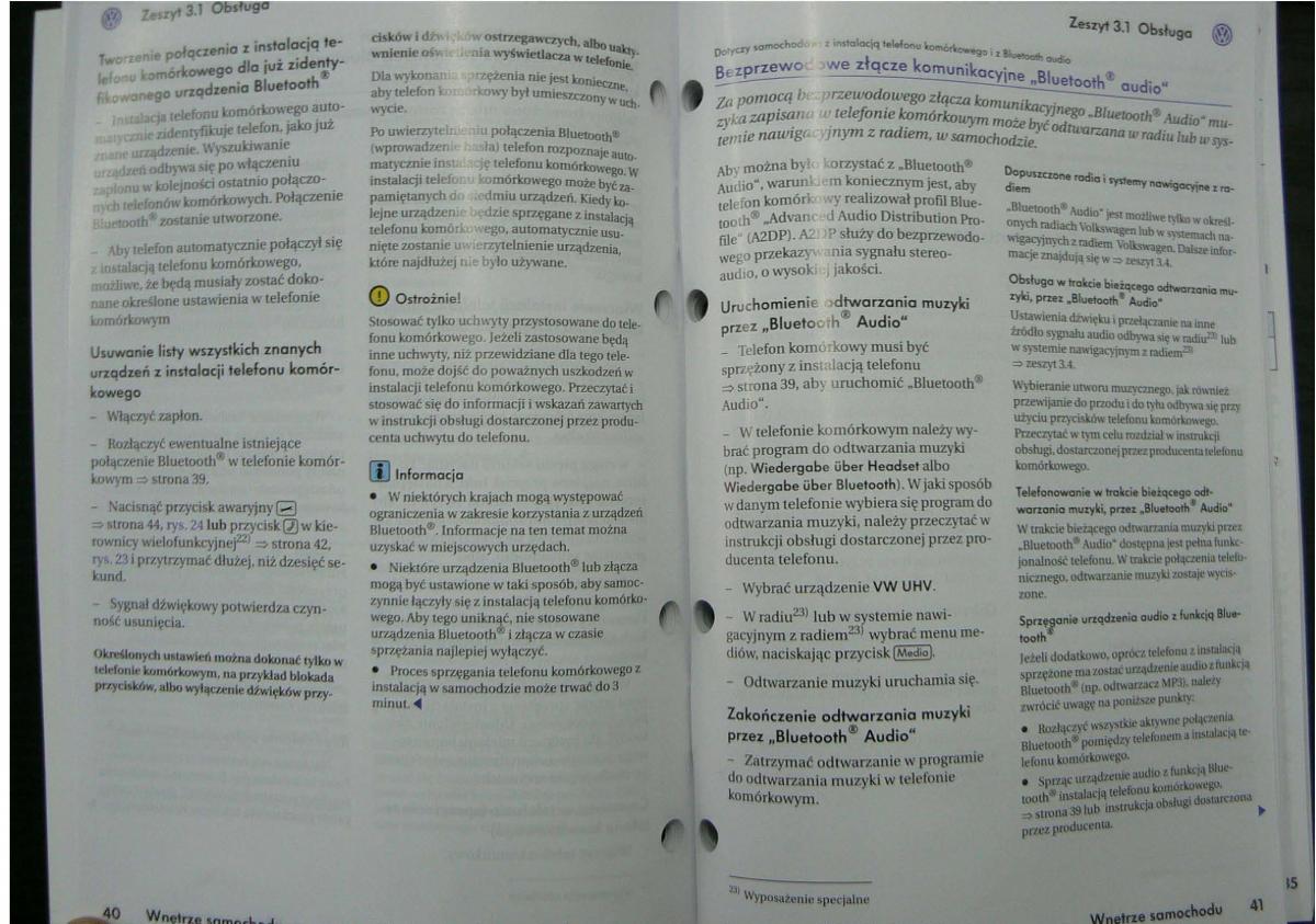 VW Passat B6 instrukcja obslugi / page 23