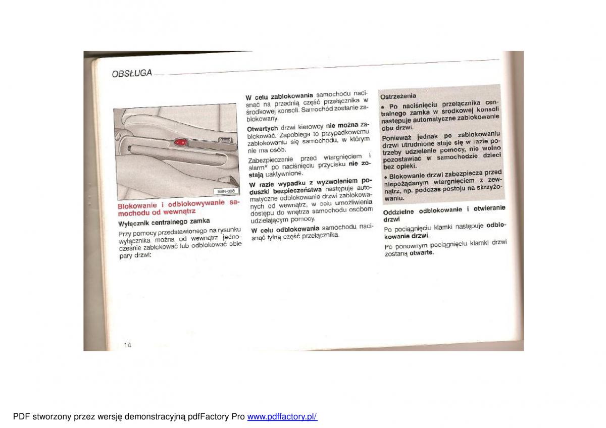 manual  Audi TT I 1 instrukcja / page 13