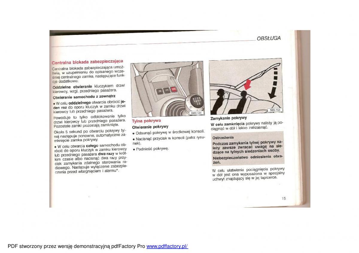 manual  Audi TT I 1 instrukcja / page 14