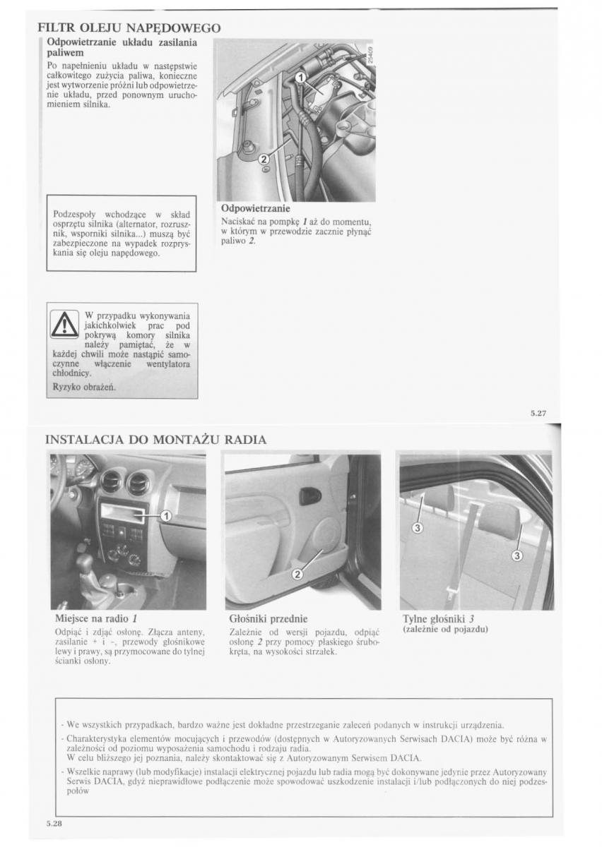 manual  Dacia Logan I 1 instrukcja / page 60