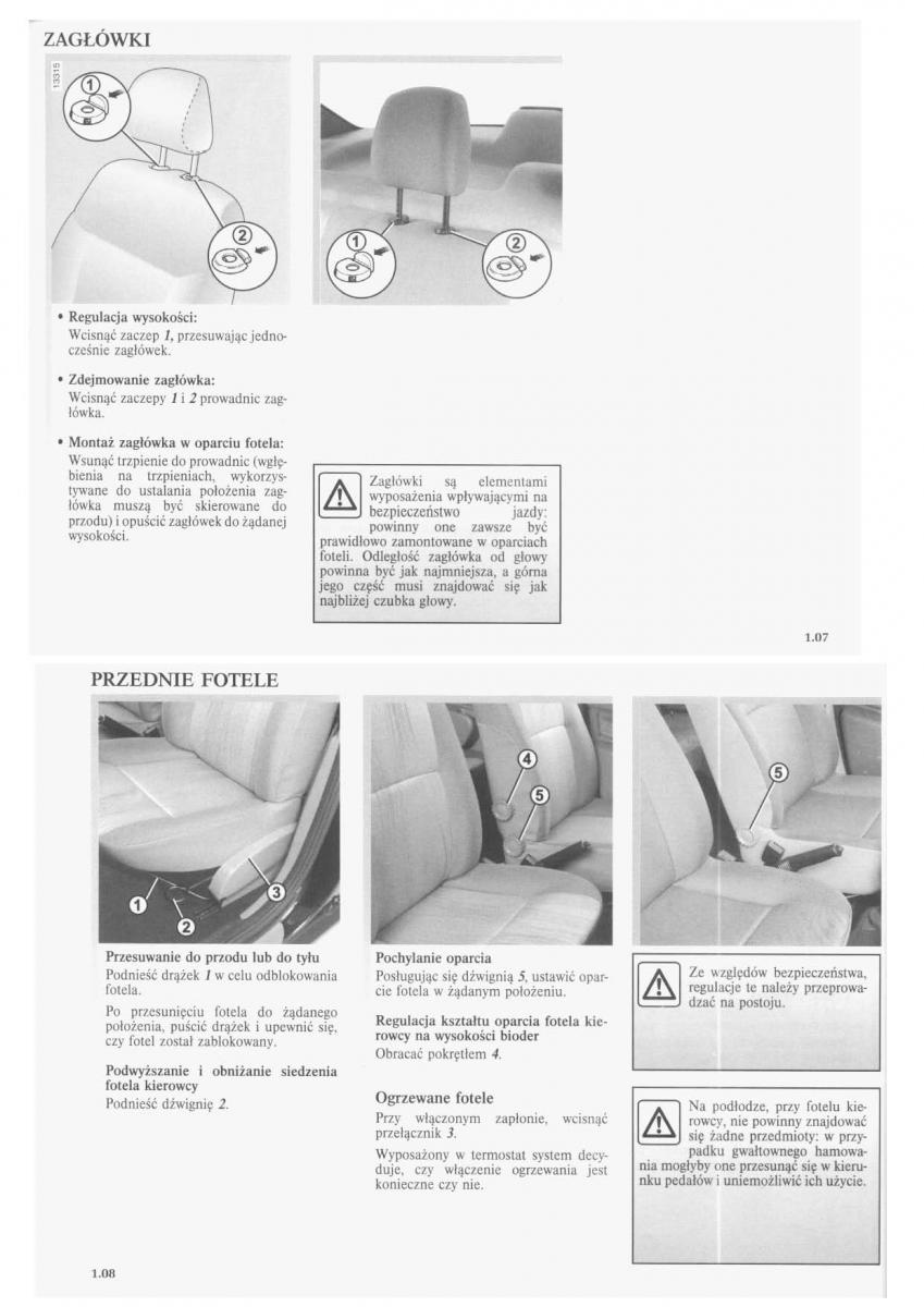 manual  Dacia Logan I 1 instrukcja / page 7