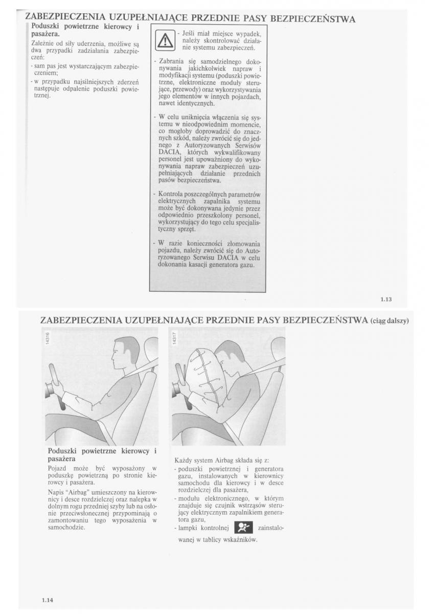 manual  Dacia Logan I 1 instrukcja / page 10