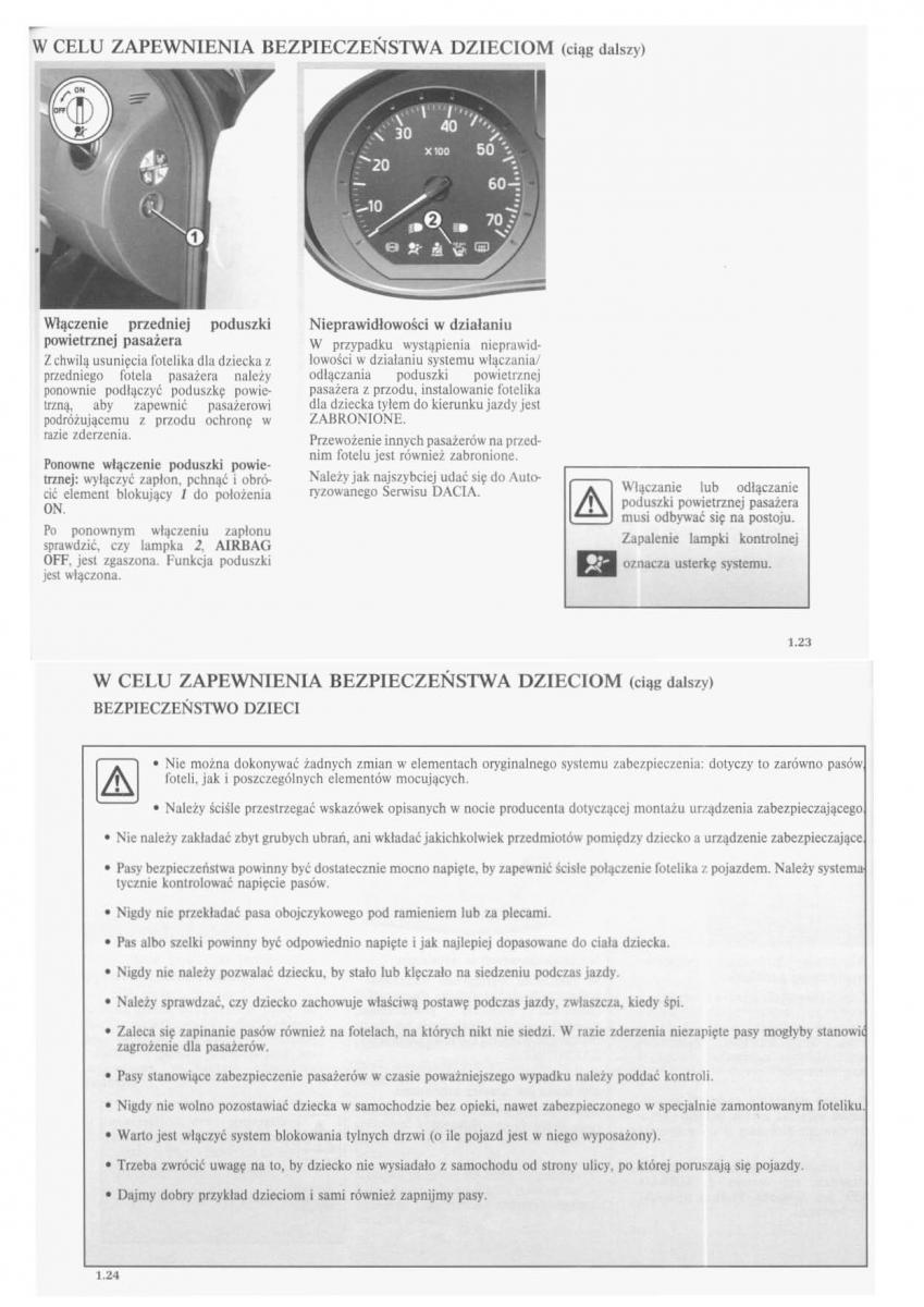 Dacia Logan I 1 instrukcja obslugi / page 15