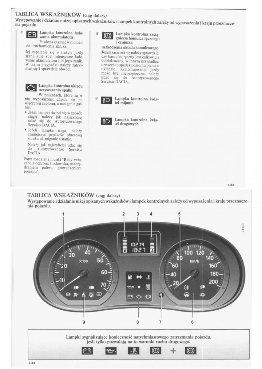 manual  Dacia Logan I 1 instrukcja / page 20