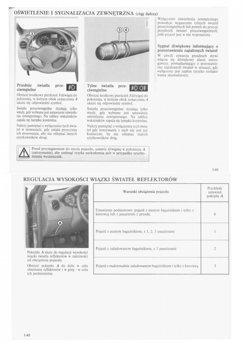 Dacia Logan I 1 instrukcja obslugi / page 24