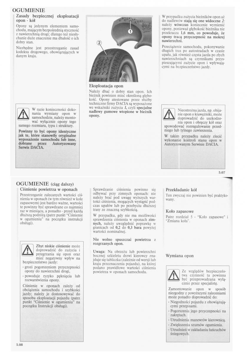 Dacia Logan I 1 instrukcja obslugi / page 50