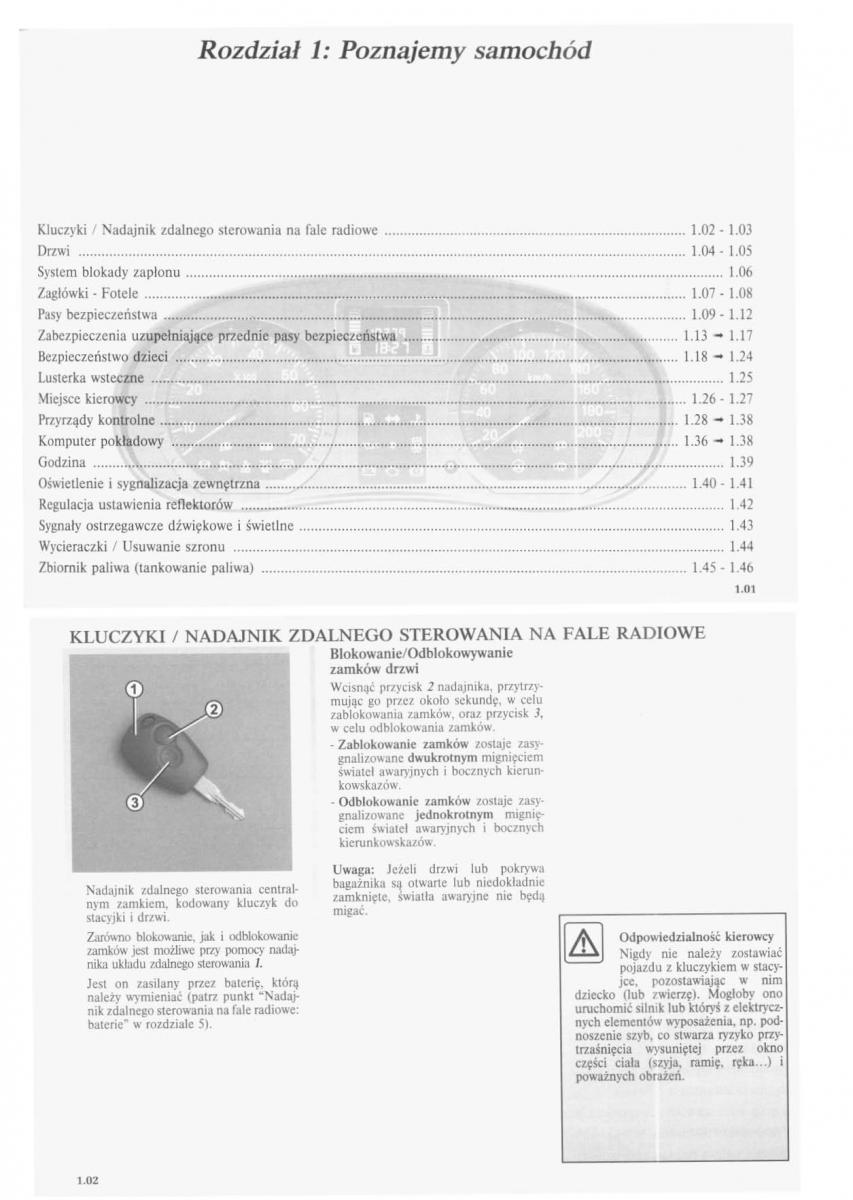 manual  Dacia Logan I 1 instrukcja / page 4