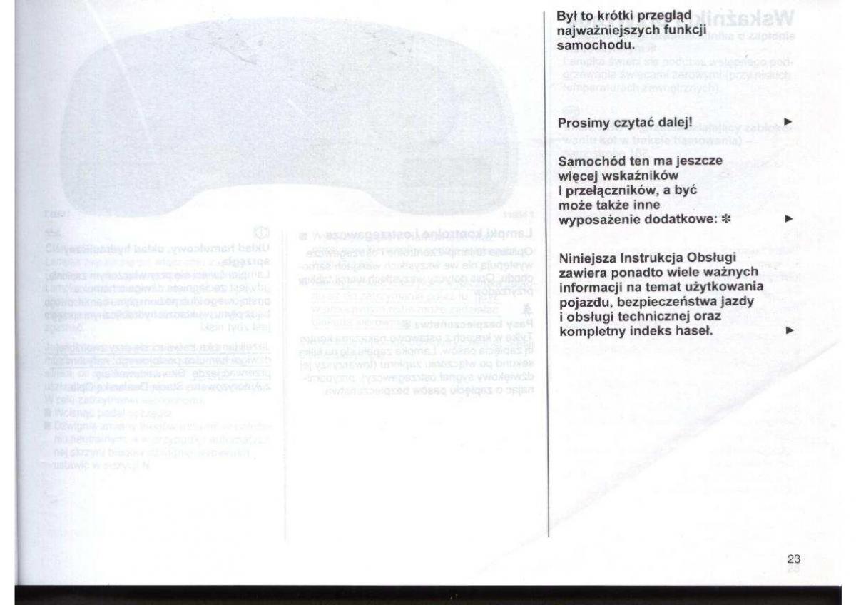 Opel Zafira A Vauxhall instrukcja obslugi / page 24