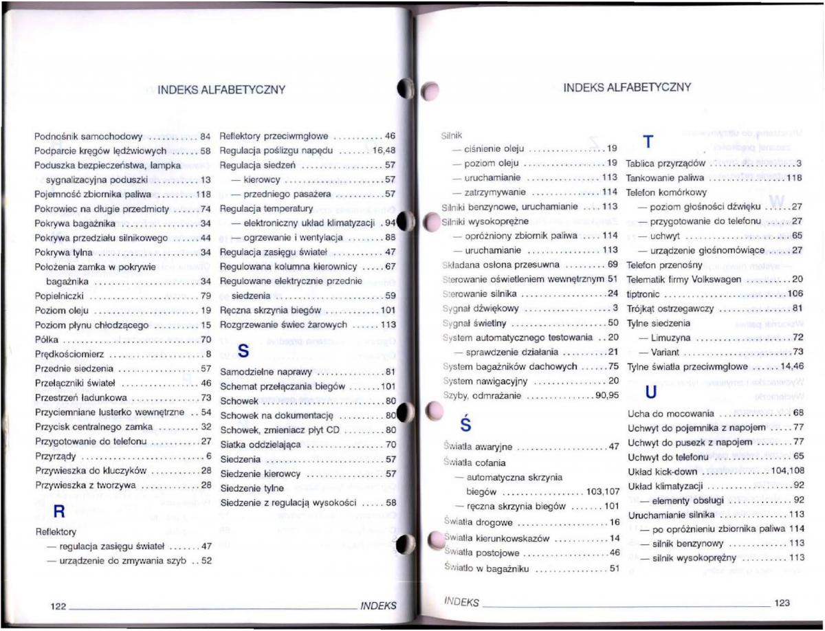 manual  VW Passat B5 instrukcja / page 61
