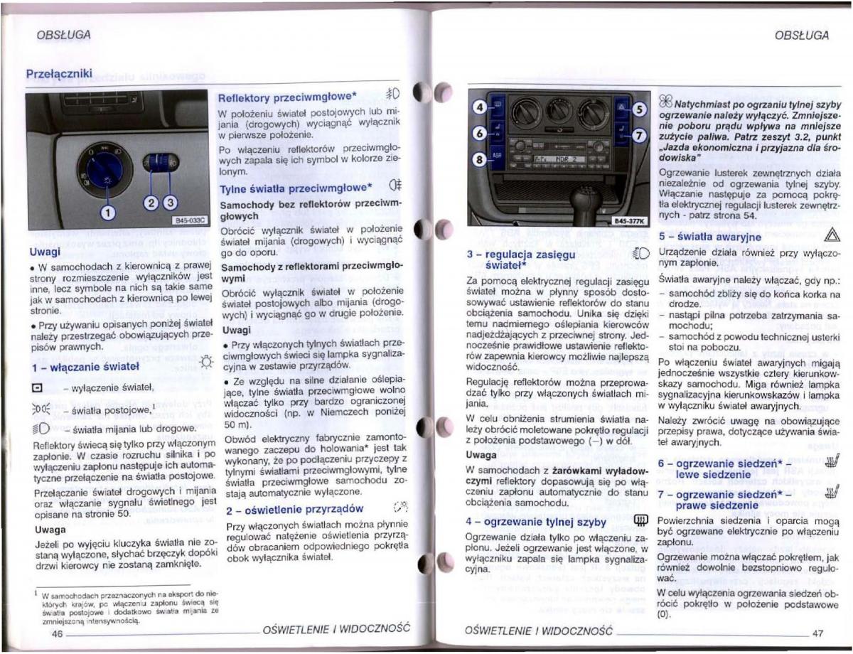 VW Passat B5 instrukcja obslugi / page 24
