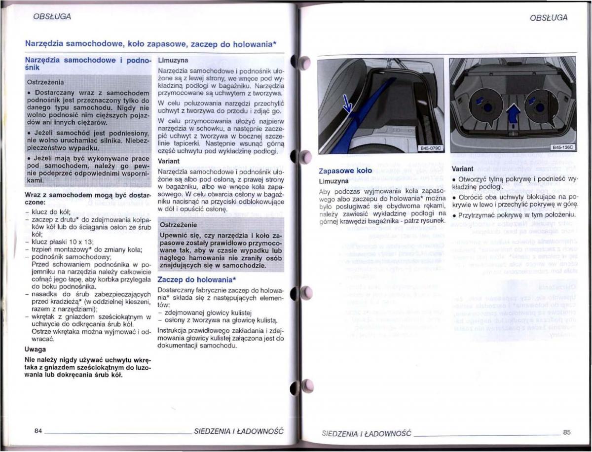 VW Passat B5 instrukcja obslugi / page 42