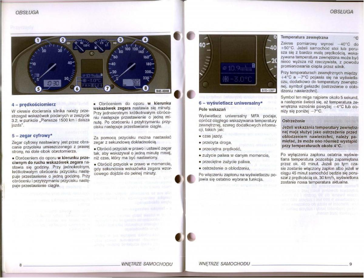 manual  VW Passat B5 instrukcja / page 5