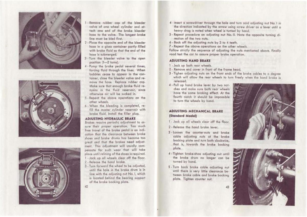 VW Beetle 1952 Garbus owners manual / page 15