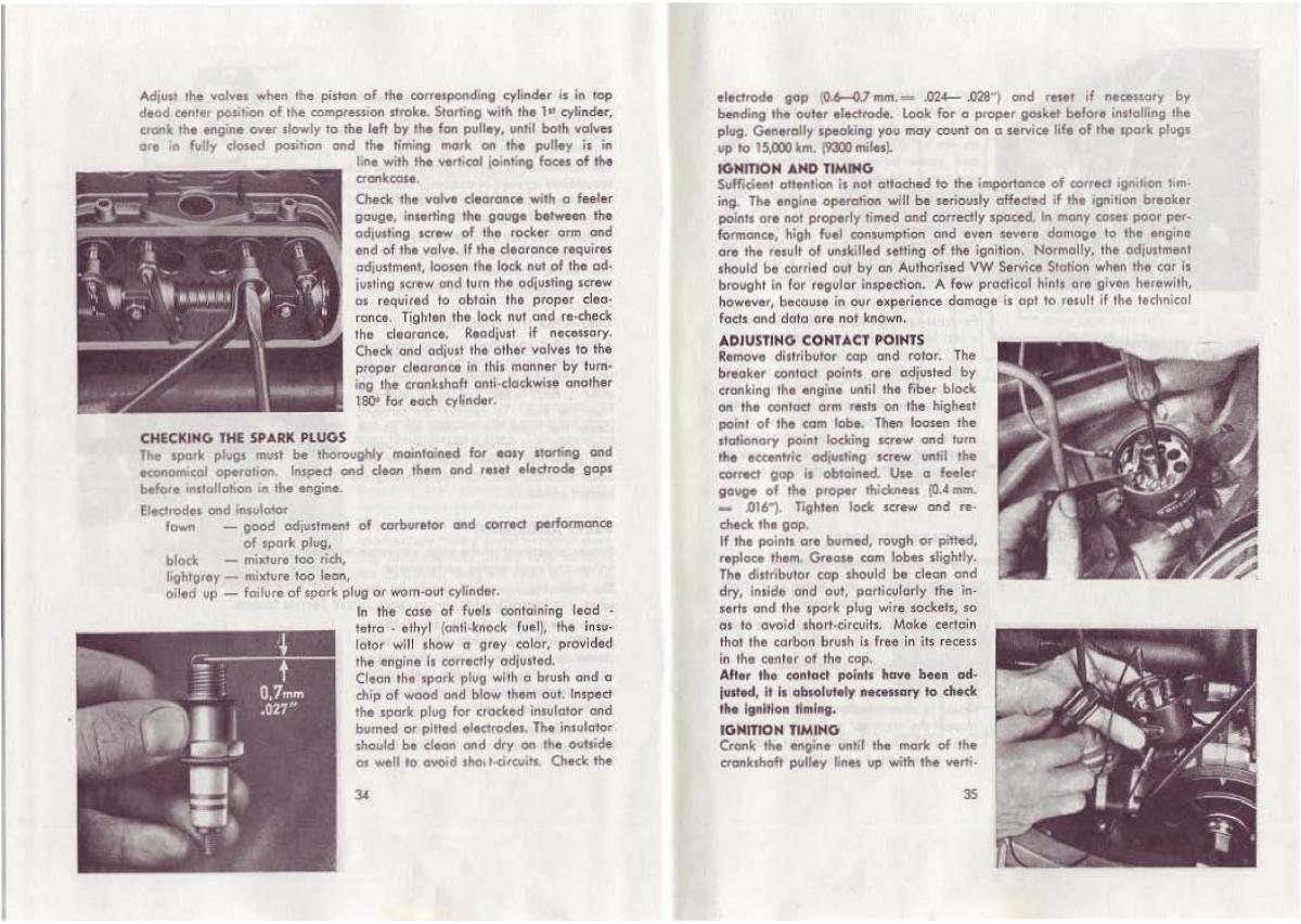 VW Beetle 1952 Garbus owners manual / page 10