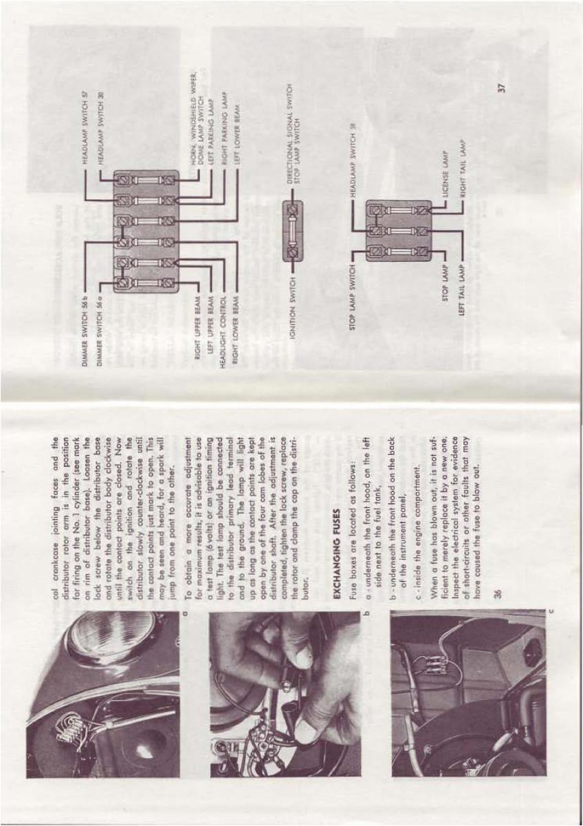 manual  VW Beetle 1952 Garbus owners manual / page 11