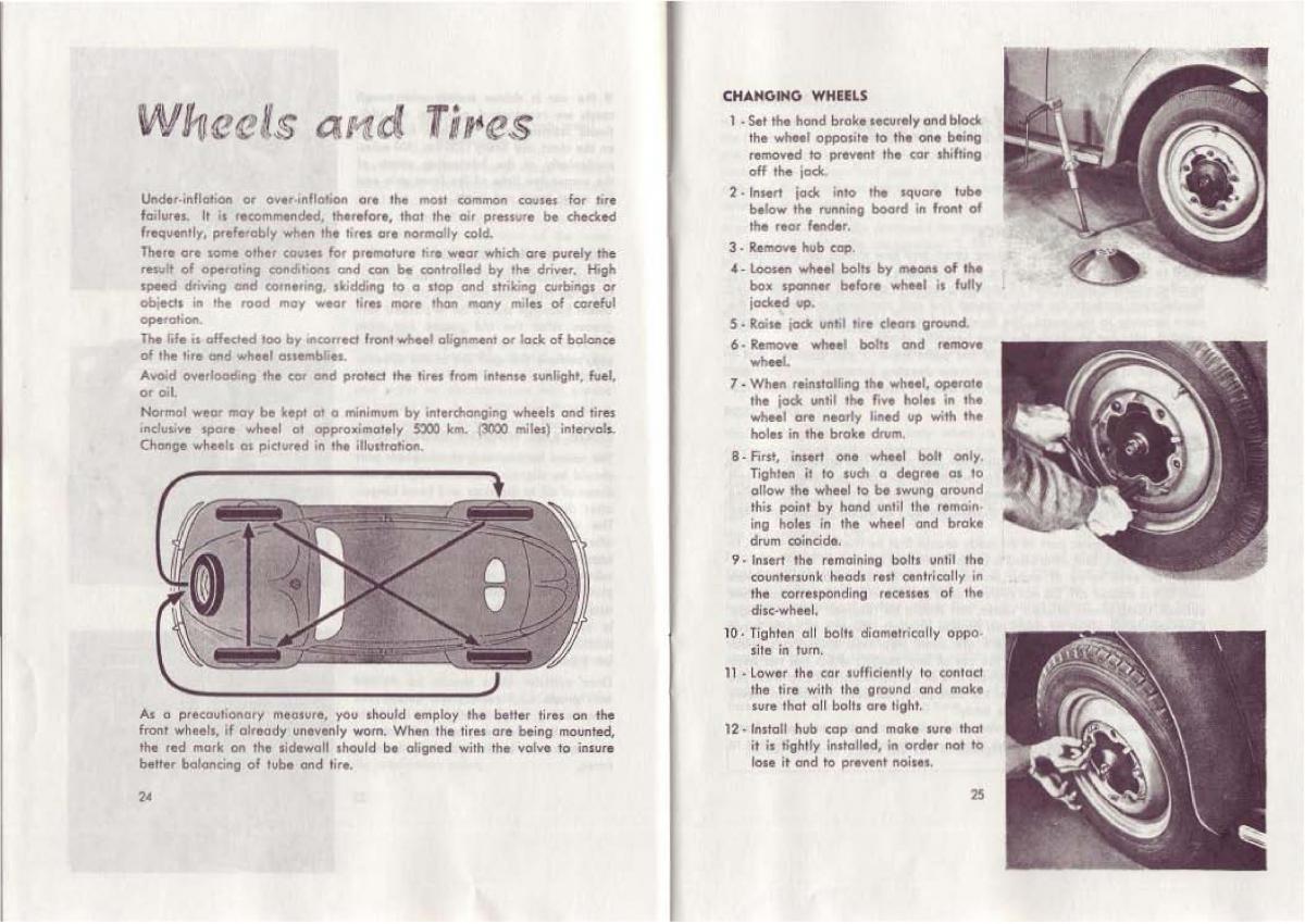 VW Beetle 1952 Garbus owners manual / page 5