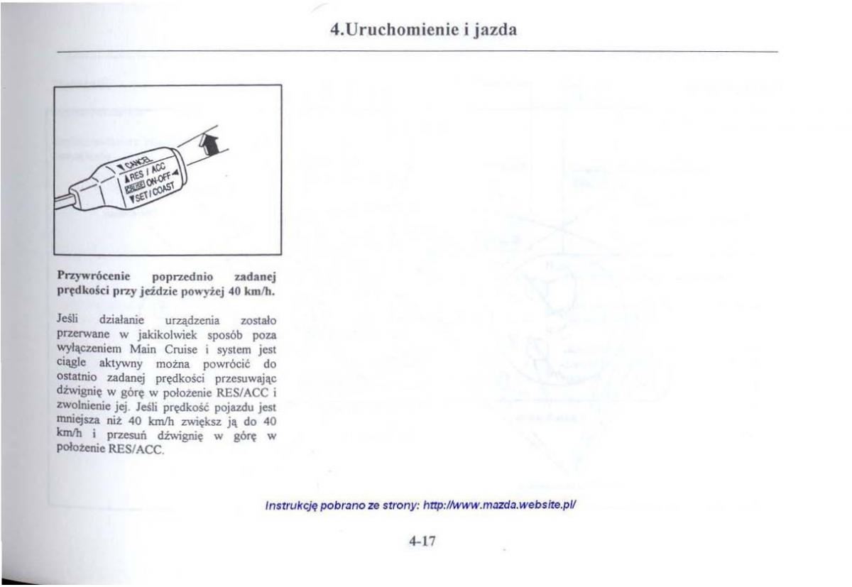 Mazda 626 V instrukcja obslugi / page 158