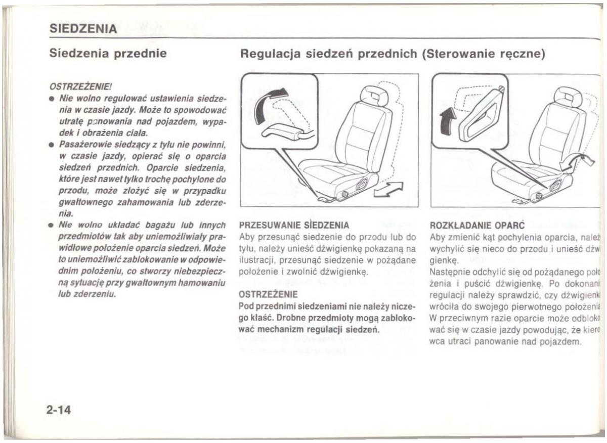manual  Mazda 626 IV 4 instrukcja / page 23