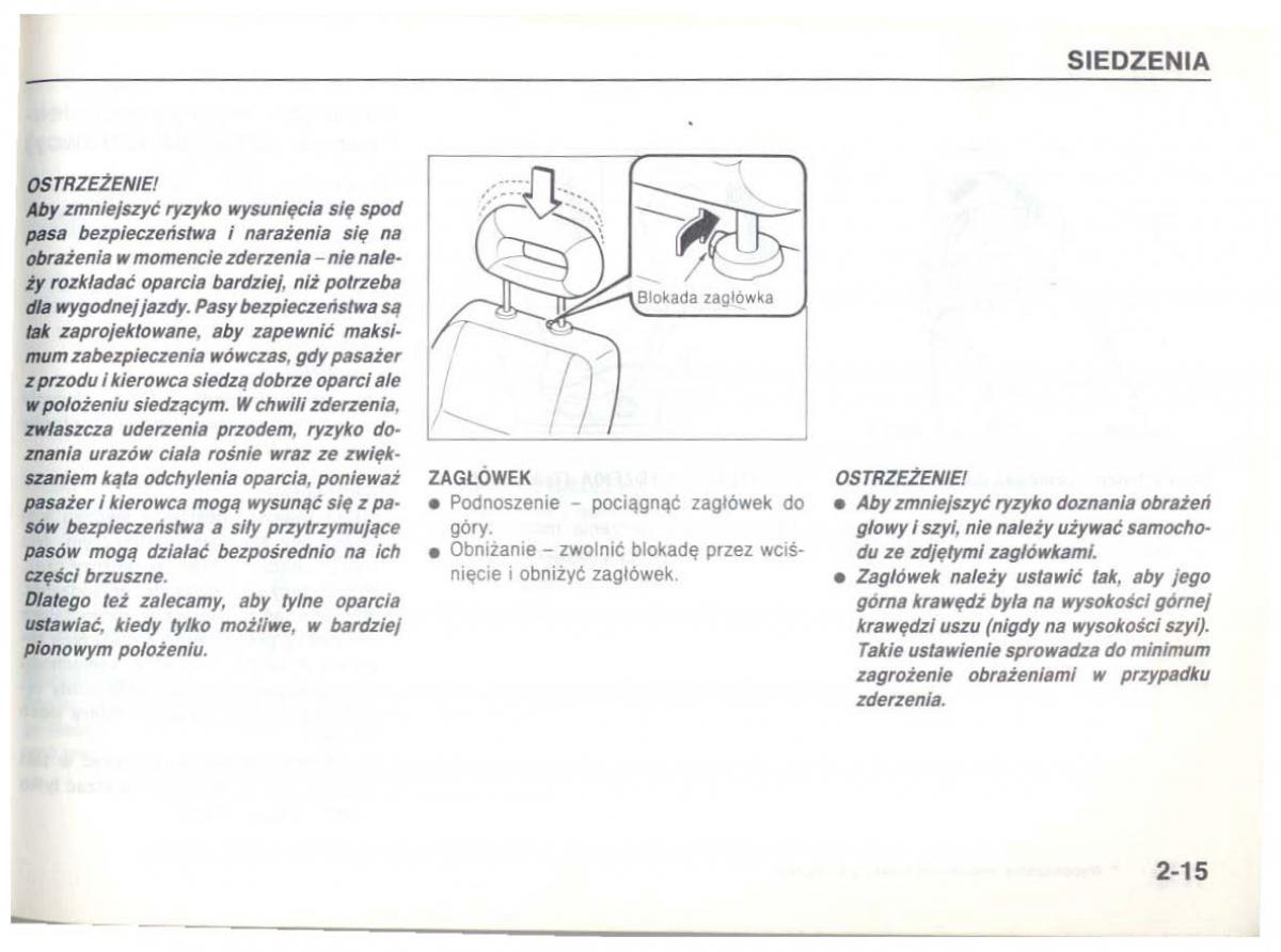 manual  Mazda 626 IV 4 instrukcja / page 24