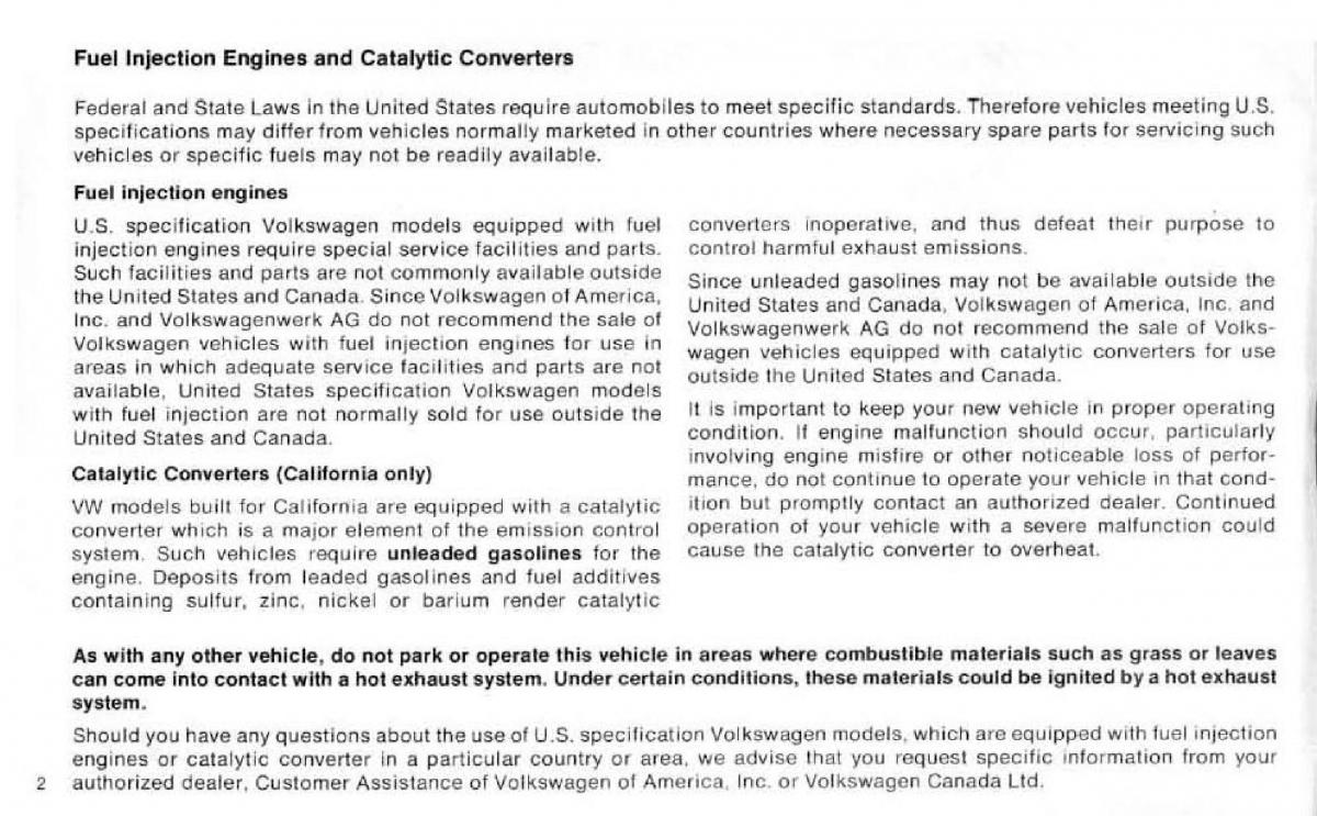 VW Beetle 1977 Garbus owners manual / page 4