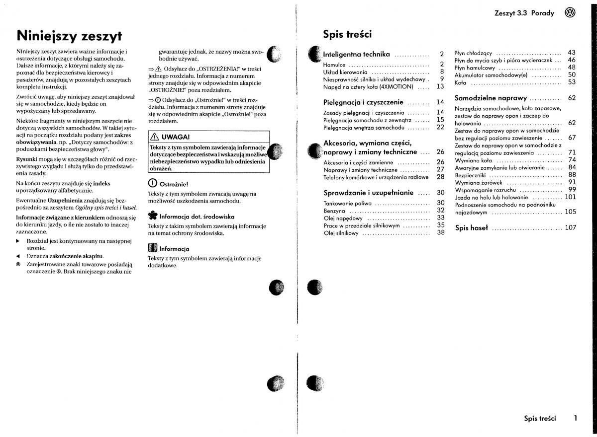 VW Touareg I 1 instrukcja obslugi / page 149