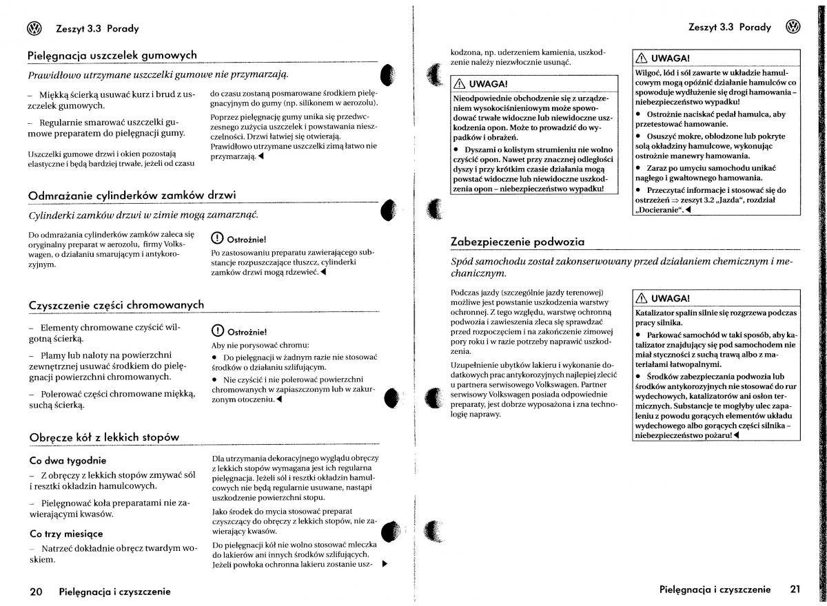 VW Touareg I 1 instrukcja obslugi / page 159
