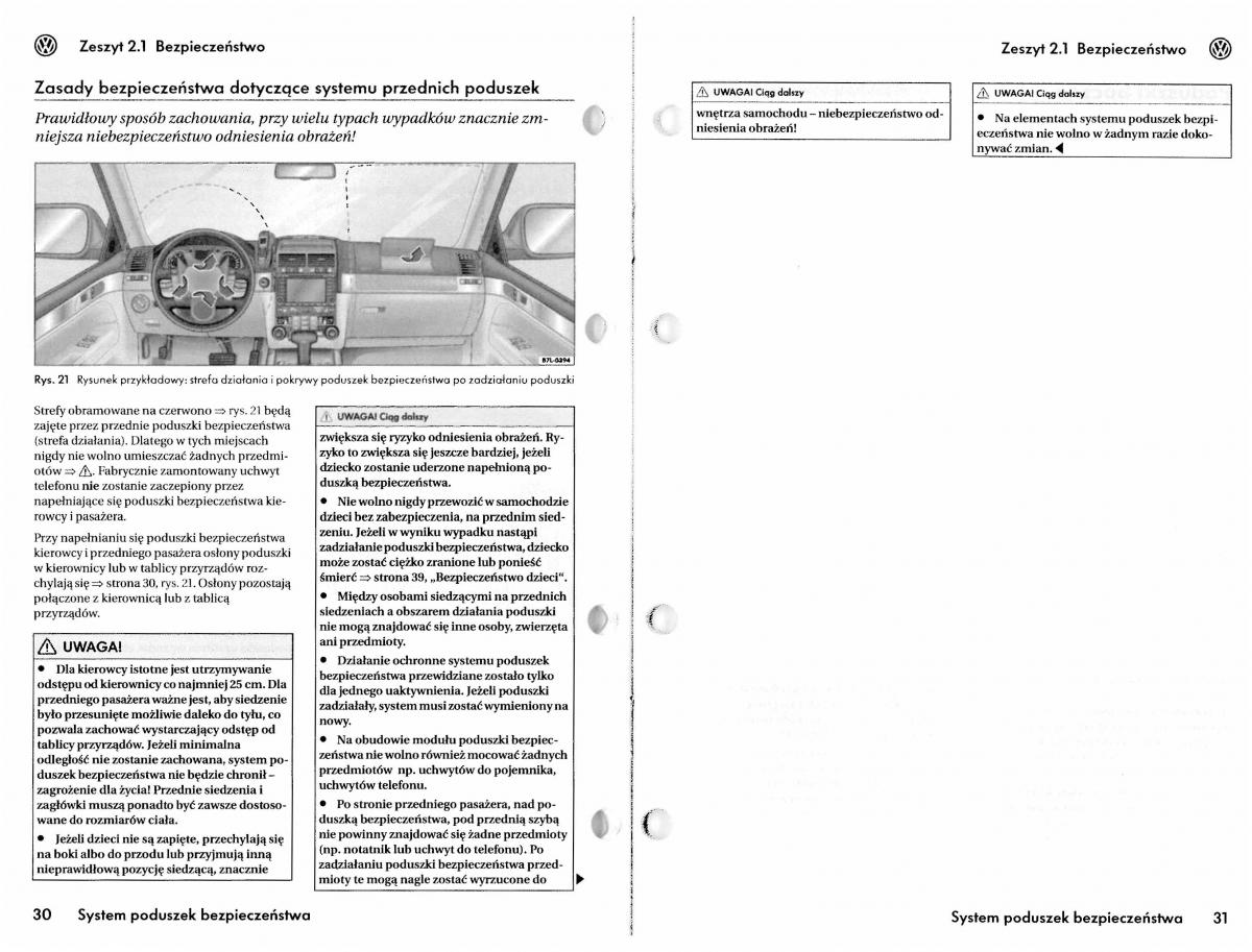 VW Touareg I 1 instrukcja obslugi / page 17