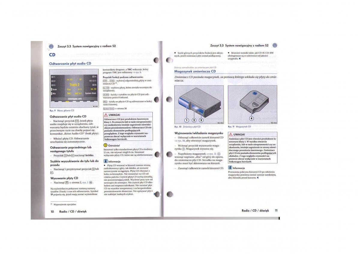 VW Touareg I 1 instrukcja / page 227