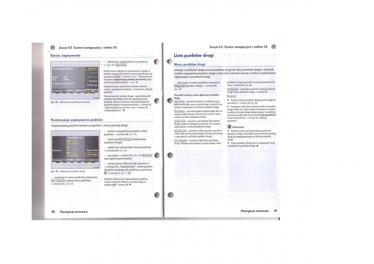 VW Touareg I 1 instrukcja obslugi / page 242