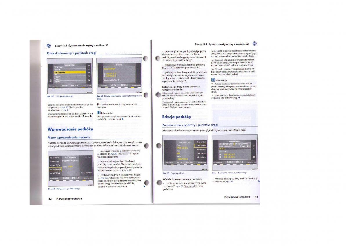 VW Touareg I 1 instrukcja obslugi / page 243