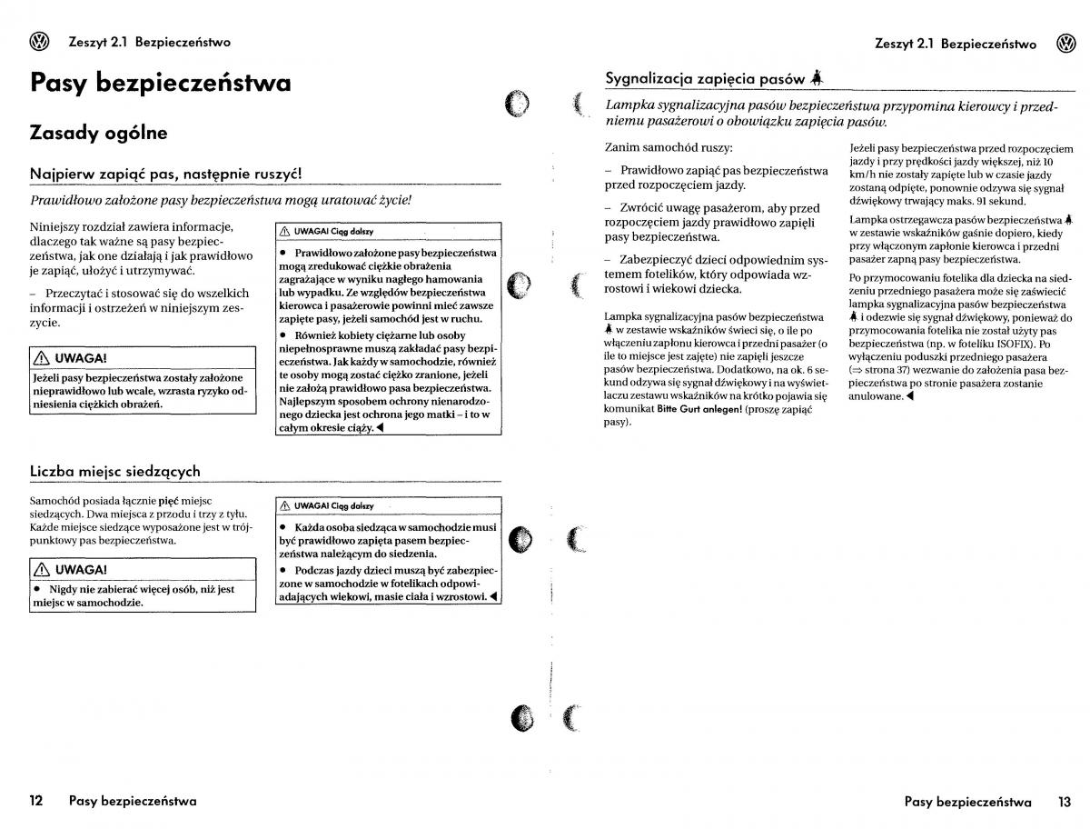 VW Touareg I 1 instrukcja obslugi / page 8