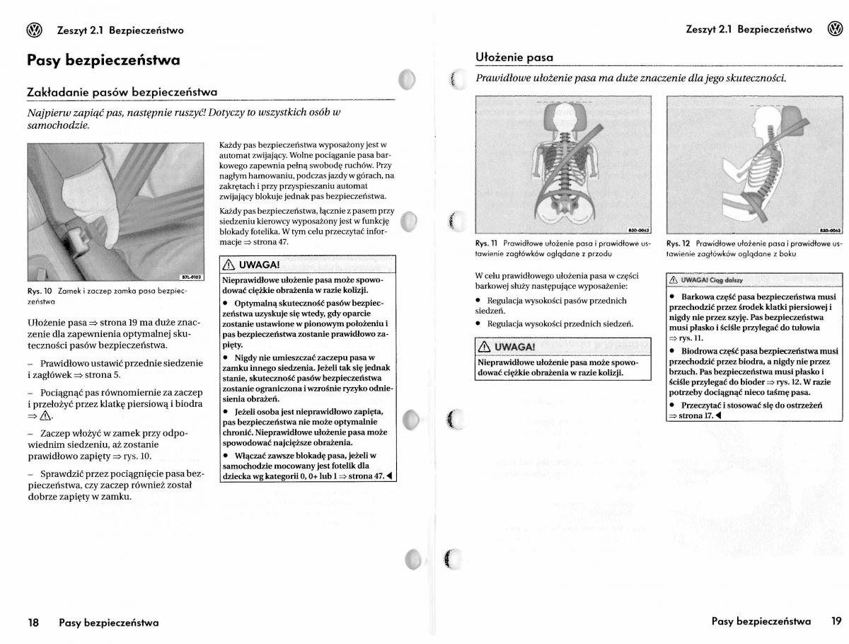 VW Touareg I 1 instrukcja obslugi / page 11