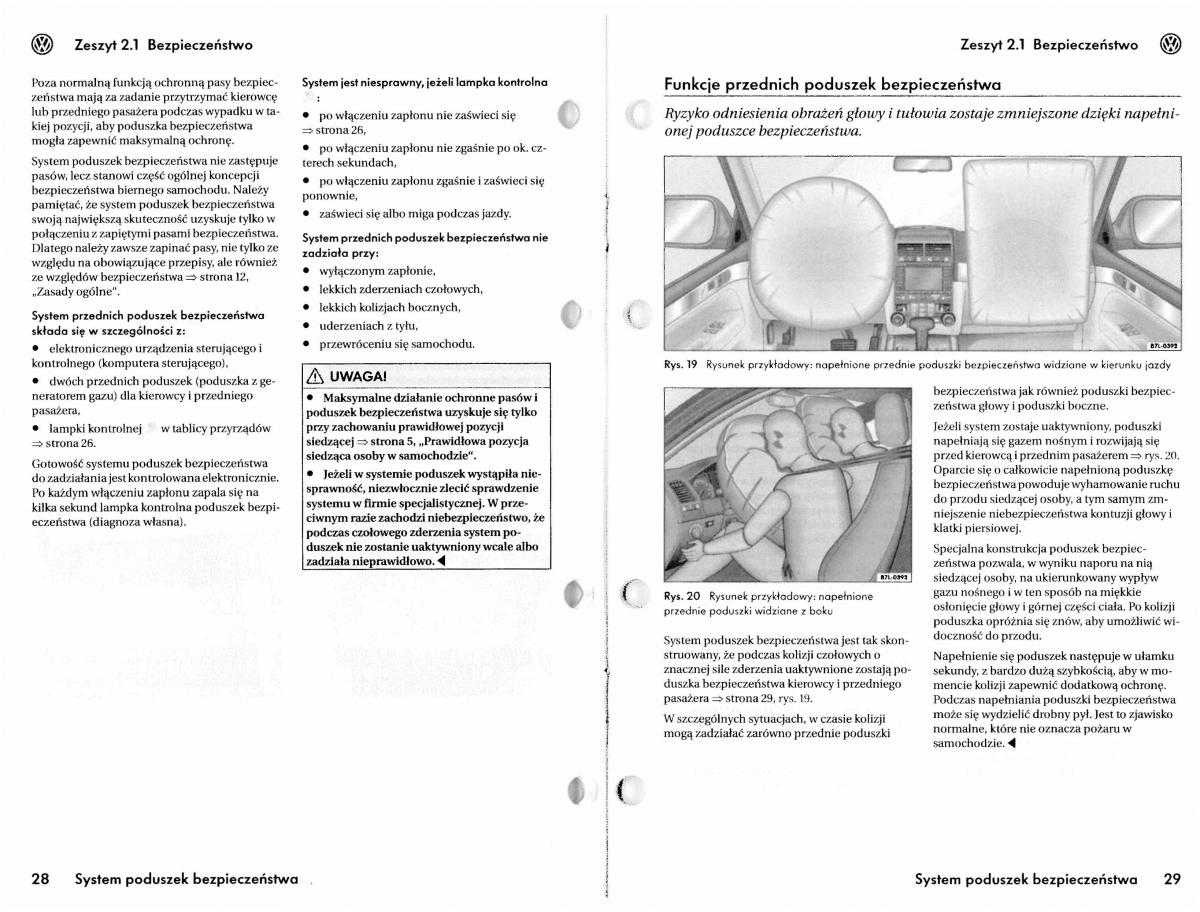 VW Touareg I 1 instrukcja / page 16