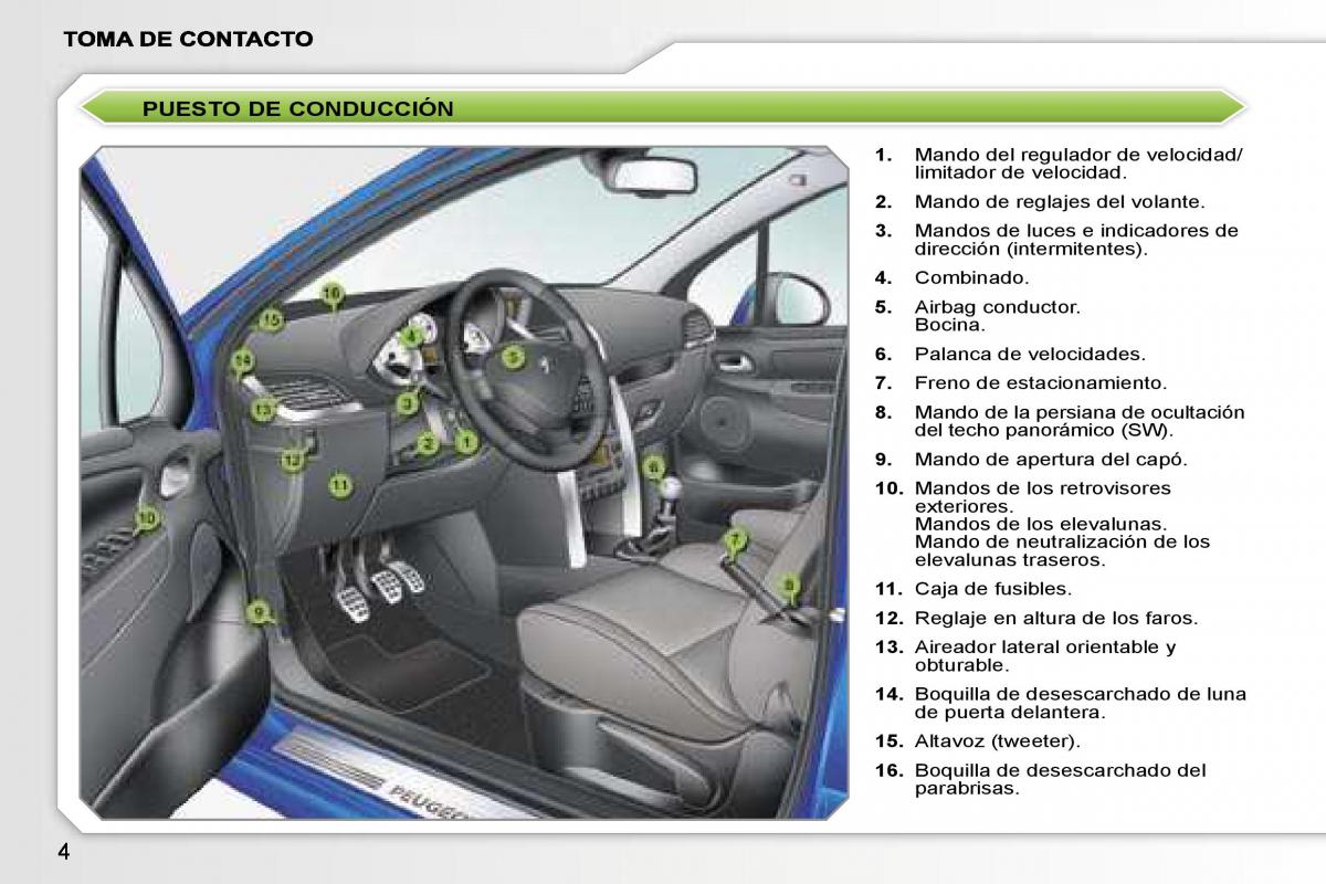 manual  Peugeot 207 manual del propietario / page 1