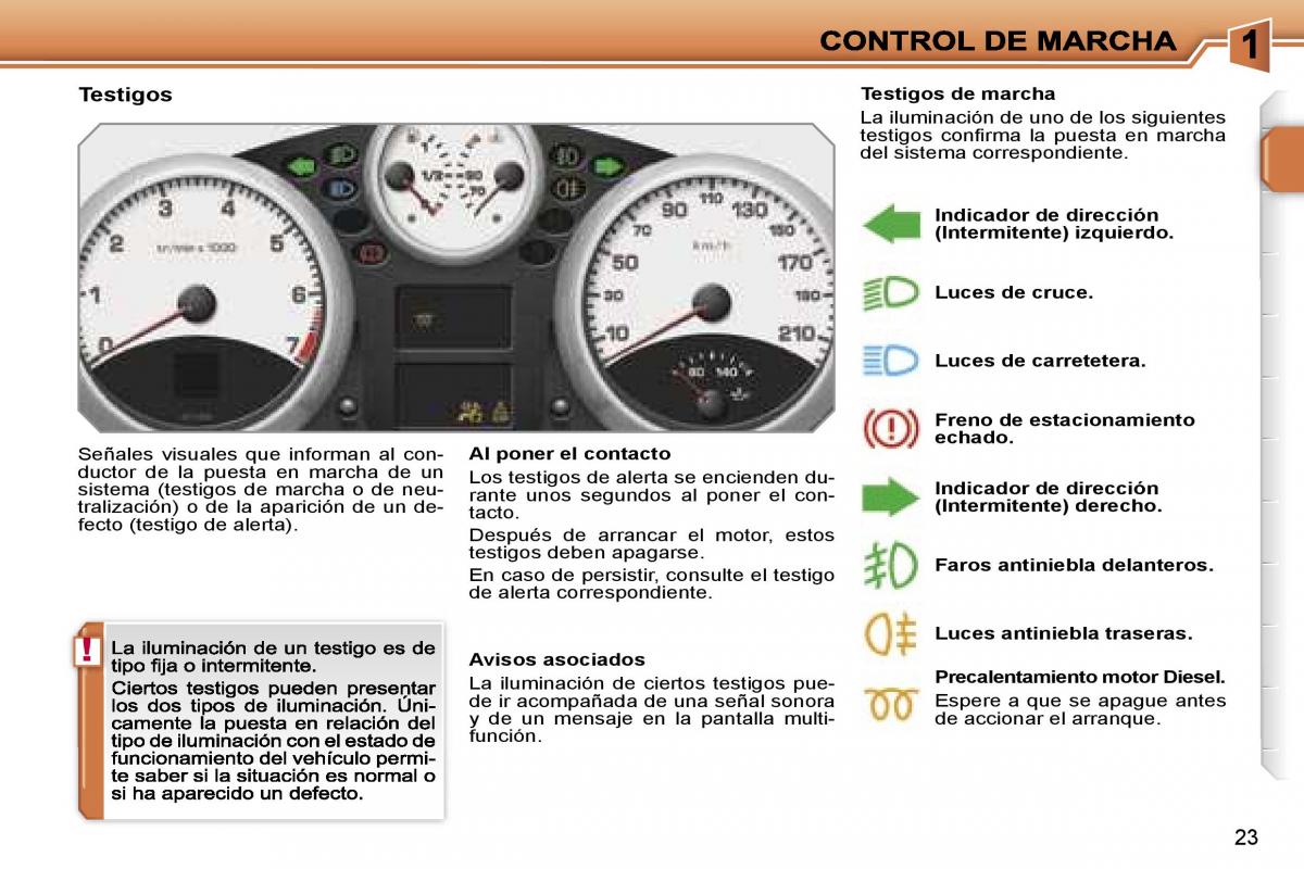 Peugeot 207 manual del propietario / page 15