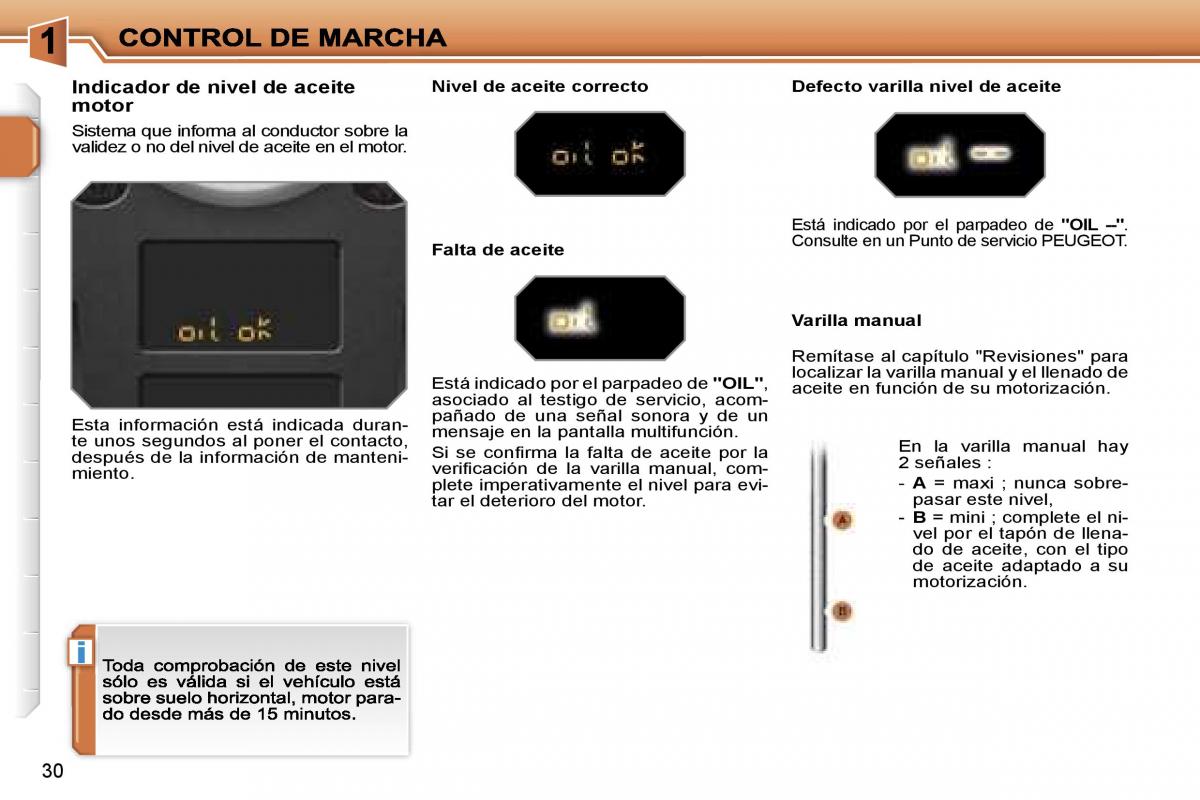 Peugeot 207 manual del propietario / page 22