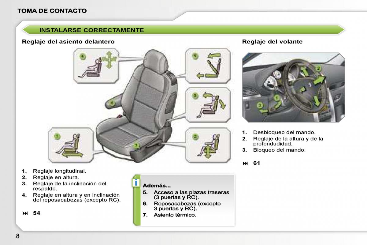 Peugeot 207 manual del propietario / page 5