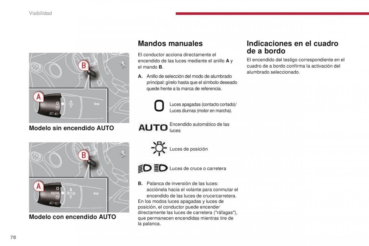 Peugeot 3008 manual del propietario / page 80